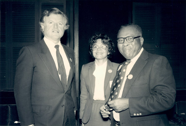 Jim, Gloria, Sen. Kennedy