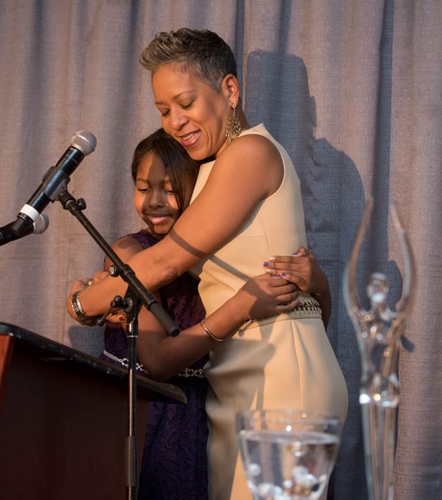 Briyana Targete and Katrina Adams